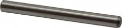 Value Collection - 6mm Diam x 60mm Pin Length Alloy Steel Standard Dowel Pin - C 58-62 Hardness, 13,300 Lb Breaking Strength, 1 Rounded End - Americas Industrial Supply