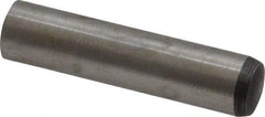 Value Collection - 8mm Diam x 35mm Pin Length Alloy Steel Standard Dowel Pin - C 58-62 Hardness, 23,700 Lb Breaking Strength, 1 Rounded End - Americas Industrial Supply