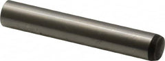 Value Collection - 8mm Diam x 50mm Pin Length Alloy Steel Standard Dowel Pin - C 58-62 Hardness, 23,700 Lb Breaking Strength, 1 Rounded End - Americas Industrial Supply