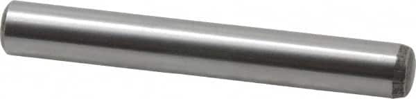 Value Collection - 8mm Diam x 60mm Pin Length Alloy Steel Standard Dowel Pin - C 58-62 Hardness, 23,700 Lb Breaking Strength, 1 Rounded End - Americas Industrial Supply