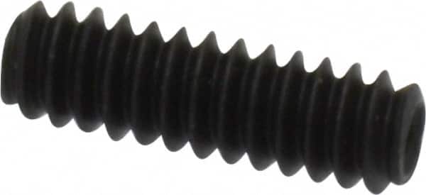 Value Collection - #6-32 UNC, 7/16" OAL, Cup Point Set Screw - Alloy Steel, 1/16" Key - Americas Industrial Supply