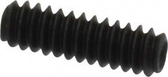 Value Collection - #6-32 UNC, 7/16" OAL, Cup Point Set Screw - Alloy Steel, 1/16" Key - Americas Industrial Supply