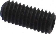Value Collection - #10-32 UNF, 7/16" OAL, Cup Point Set Screw - Alloy Steel, 3/32" Key - Americas Industrial Supply