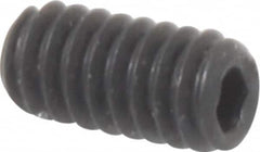 Value Collection - M2.0x0.40 Metric Coarse, 4mm OAL, Cup Point Set Screw - Grade 14.9 (45H) Alloy Steel, 0.9mm Key - Americas Industrial Supply