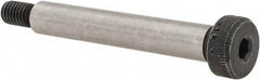 Value Collection - 8mm Shoulder Diam x 50mm Shoulder Length, M6x1 Metric Coarse, Hex Socket Shoulder Screw - 12.9 Alloy Steel, Uncoated, 5.32 to 5.5mm Head Height x 12.73 to 13mm Head Diam - Americas Industrial Supply