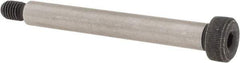 Value Collection - 10mm Shoulder Diam x 80mm Shoulder Length, M8x1.25 Metric Coarse, Hex Socket Shoulder Screw - 12.9 Alloy Steel, Uncoated, 6.78 to 7mm Head Height x 15.73 to 16mm Head Diam - Americas Industrial Supply