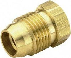 Parker - 5/8" OD, Brass Nut & Sleeve - 7/8" Hex, Comp Ends - Americas Industrial Supply