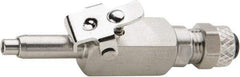 Parker - 1/4" OD, Grade 316Stainless Steel Shutoff Type Insert - 150 Max Working psi, Comp x Comp Ends - Americas Industrial Supply