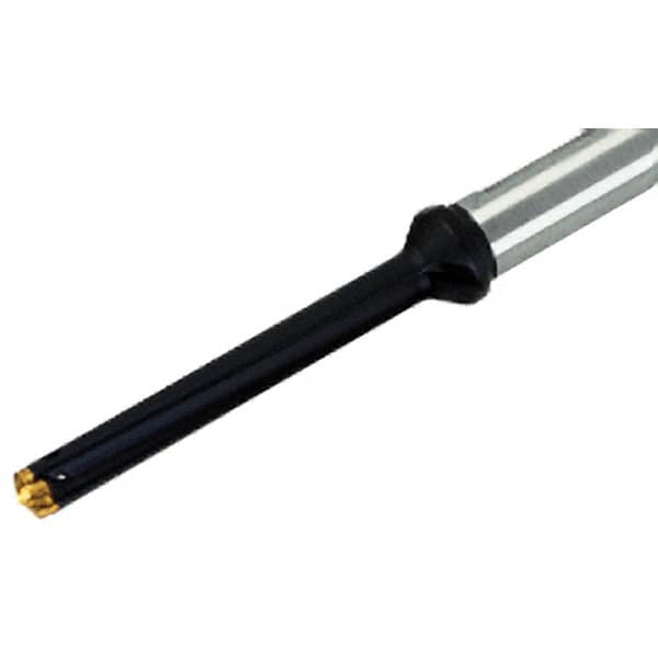 Iscar - 0.866 to 0.901" Diam, 8xD, 6.93" Max Depth, 1" Shank Diam, 10.27" OAL, Replaceable Tip Drill - IDI-SG, IDI-SK Insert, DCM Toolholder, Series ChamDrill - Americas Industrial Supply