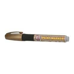 Super Met-Al - Metallic Gold Paint Marker - Oil Based Paint - Americas Industrial Supply