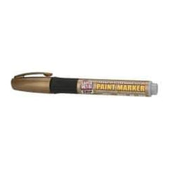 Super Met-Al - Metallic Gold Paint Marker - Oil Based Paint - Americas Industrial Supply