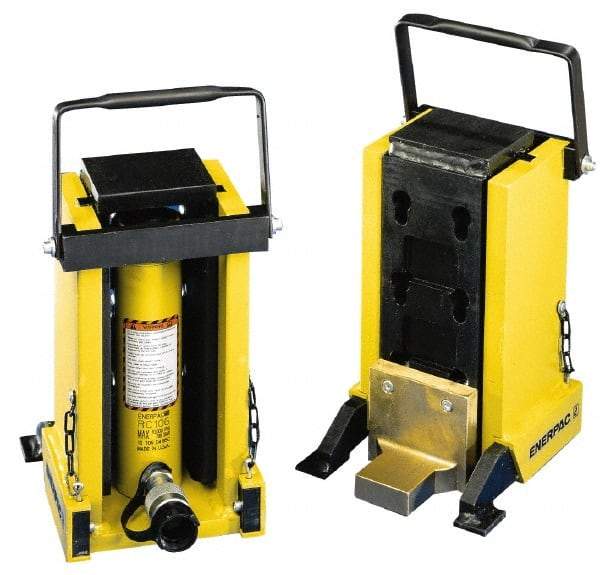 Enerpac - 20 Ton, 6.18" Stroke, 32 Cu In Oil Capacity, Portable Hydraulic Machine Lift Cylinder - 32 Cu In Oil Capacity - Americas Industrial Supply