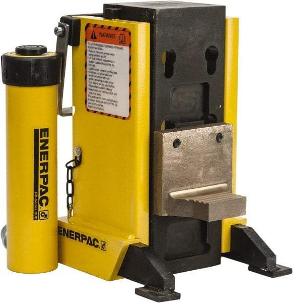 Enerpac - 8.5 Ton, 5.39" Stroke, 13.7 Cu In Oil Capacity, Portable Hydraulic Machine Lift Cylinder - 13.7 Cu In Oil Capacity - Americas Industrial Supply