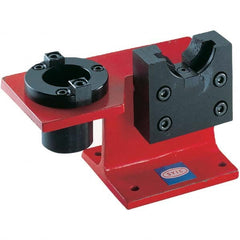 Techniks - Tool Holder Tightening Fixtures Compatible Taper: CAT40 Number of Positions: 2 - Americas Industrial Supply