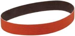 3M - 1" Wide x 132" OAL, 60 Grit, Ceramic Abrasive Belt - Ceramic, Medium, Coated, YF Weighted Cloth Backing, Wet/Dry, Series 984F - Americas Industrial Supply