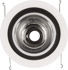 Cooper Lighting - 7-1/4 Inch Wide, Water Resistant, White Fixture Baffle Trim - Metal, UL/cUL Wet Location Listed - Americas Industrial Supply