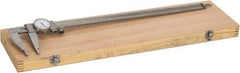 Value Collection - 0", 0.5" (Inside Range)" to 18" Range, 0.001" Graduation, 0.1" per Revolution, Dial Caliper - White Face, 3.39" Jaw Length - Americas Industrial Supply