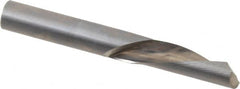 Onsrud - 3/8" Cutting Diam x 1-1/8" Length of Cut, 1 Flute, Downcut Spiral Router Bit - Uncoated, Right Hand Cut, Solid Carbide, 3" OAL x 3/8" Shank Diam, Single Edge, 22° Helix Angle - Americas Industrial Supply