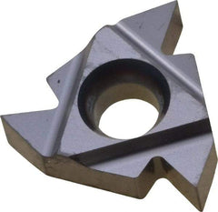 Kennametal - 16ER External Right Hand 48-8 Partial Profile 55° Laydown Threading Insert - Grade KC5025, TiAlN Coated Carbide, 9.53mm Inscribed Circle - Americas Industrial Supply