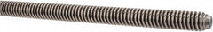 Keystone Threaded Products - 1/2-10 Acme, 6' Long, Stainless Steel General Purpose Acme Threaded Rod - Right Hand Thread - Americas Industrial Supply