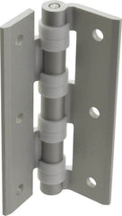 Sugatsune - 2-9/16" Long x 2-3/8" Wide x 9/64" Thick, Cabinet Hinge - Aluminum, Aluminum Finish - Americas Industrial Supply