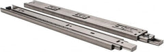 Sugatsune - 13-25/32" Slide Length, 14" Travel Length, Stainless Steel Ball Bearing Slide - 84 Lb Capacity at Full Extension - Americas Industrial Supply