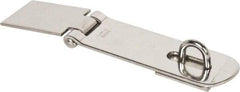 Sugatsune - 1-1/2" Wide, Weld-on Hasp - Stainless Steel - Americas Industrial Supply