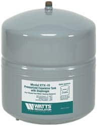 Watts - 2.5 Gallon Capacity, 4.5 Gallon Tank, 11 Inch Diameter, 14 Inch High, 1/2 Inch Port, Expansion Tank - Steel, Polymer Coating - Americas Industrial Supply