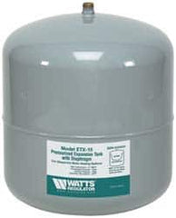 Watts - 6.0 Gallon Capacity, 15 Gallon Tank, 16 Inch Diameter, 20-13/16 Inch High, 1/2 Inch Port, Expansion Tank - Steel, Polymer Coating - Americas Industrial Supply