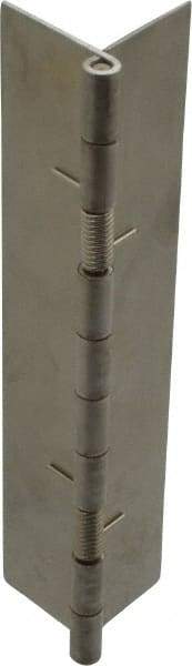 Value Collection - 5" Long x 2" Wide x 0.05" Thick, Spring Hinge - Stainless Steel - Americas Industrial Supply