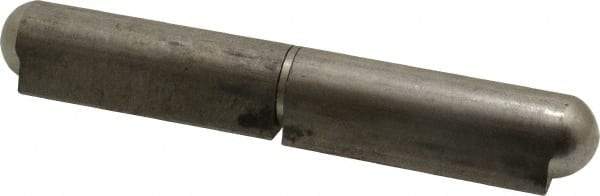 Value Collection - 5-29/32" Long x 0.787" Wide x 0.984" Thick, Weld On Hinge - Stainless Steel with Stainless Pin - Americas Industrial Supply