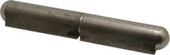 Value Collection - 5-29/32" Long x 0.787" Wide x 0.984" Thick, Weld On Hinge - Stainless Steel with Stainless Pin - Americas Industrial Supply