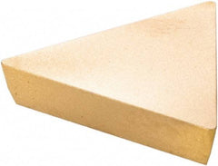 Interstate - TPG321 Grade TCN55 Carbide Turning Insert - TiC/TiN Finish, 60° Triangle, 3/8" Inscr Circle, 1/8" Thick, 1/64" Corner Radius - Americas Industrial Supply