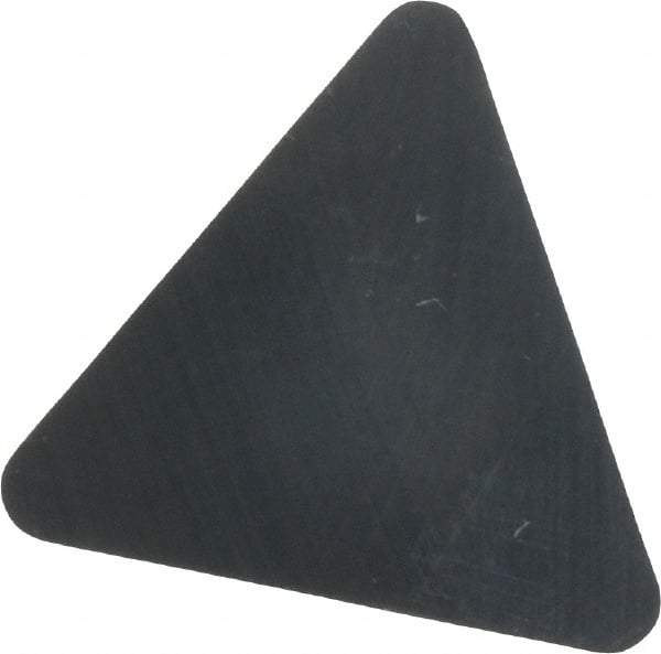 Interstate - TPG323 Grade I22 Carbide Turning Insert - 60° Triangle, 3/8" Inscr Circle, 1/8" Thick, 3/64" Corner Radius - Americas Industrial Supply