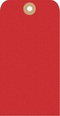 NMC - 1-7/8" High x 3-3/4" Long, Safety & Facility Blank Tag - 1 Side, Yellow Cardstock - Americas Industrial Supply