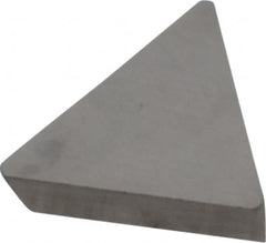 Interstate - TPEE731 Grade I55 Carbide Turning Insert - Uncoated, 60° Triangle, 7/32" Inscr Circle, 3/32" Thick, 1/64" Corner Radius - Americas Industrial Supply