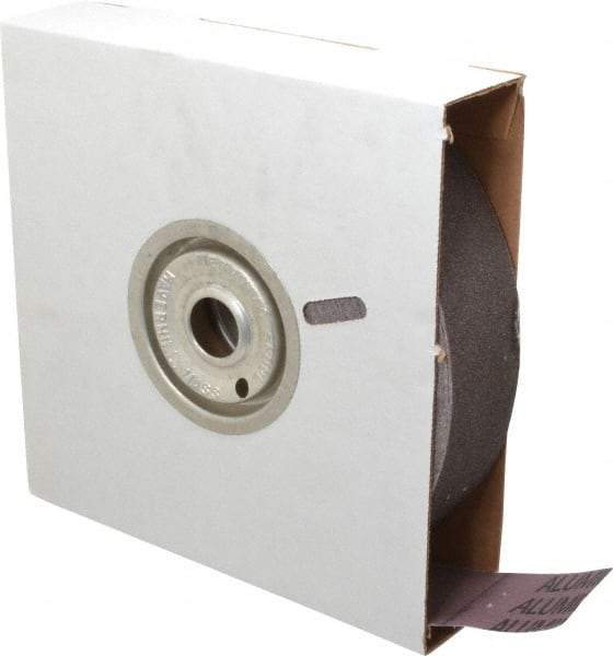 Tru-Maxx - 2" x 50 Yd 80 Grit Aluminum Oxide Cloth Roll - Medium Grade, J Weighted Backing - Americas Industrial Supply