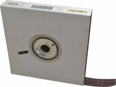 Tru-Maxx - 1-1/2" x 50 Yd 400 Grit Aluminum Oxide Cloth Roll - Super Fine Grade, J Weighted Backing - Americas Industrial Supply