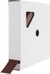 Tru-Maxx - 1-1/2" x 50 Yd 320 Grit Aluminum Oxide Cloth Roll - Extra Fine Grade, J Weighted Backing - Americas Industrial Supply