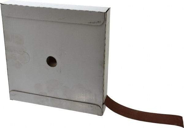 Tru-Maxx - 1-1/2" x 50 Yd 240 Grit Aluminum Oxide Cloth Roll - Very Fine Grade, J Weighted Backing - Americas Industrial Supply