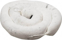 PRO-SAFE - 36 Gal, 10' Long, 5" Diam, Polypropylene Boom - Oil Only, White - Americas Industrial Supply