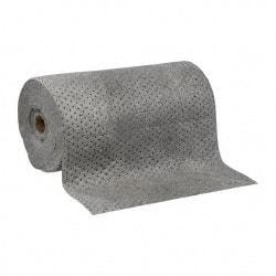 PRO-SAFE - 61 Gal Capacity per Package, Universal Roll - 150' Long x 30" Wide, Gray, Polypropylene - Americas Industrial Supply