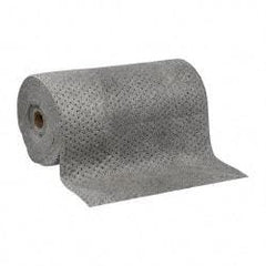 PRO-SAFE - 61 Gal Capacity per Package, Universal Roll - 150' Long x 30" Wide, Gray, Polypropylene - Americas Industrial Supply