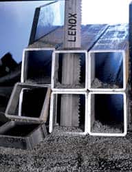 Lenox - 2 to 3 TPI, 25' 4" Long x 2" Wide x 1/16" Thick, Welded Band Saw Blade - Bi-Metal, Toothed Edge, Raker Tooth Set, Flexible Back, Contour Cutting - Americas Industrial Supply