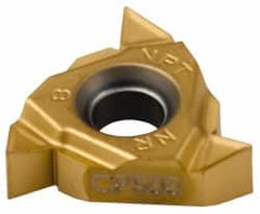 Seco - 16NR Internal Right Hand 8 NPT Laydown Threading Insert - Grade CP500, TiAlN/TiN Coated Carbide - Americas Industrial Supply