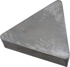 Interstate - TPU433 Grade I55 Carbide Turning Insert - 60° Triangle, 1/2" Inscr Circle, 3/16" Thick, 3/64" Corner Radius - Americas Industrial Supply