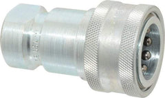 Parker - 3/4 NPTF Steel Hydraulic Hose Female Pipe Thread Coupler - 2,500 psi - Americas Industrial Supply