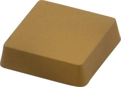 Interstate - SPG423 Grade TAC22 Carbide Turning Insert - TiC/Al2O3/TiN Finish, 90° Square, 1/2" Inscr Circle, 1/8" Thick, 3/64" Corner Radius - Americas Industrial Supply