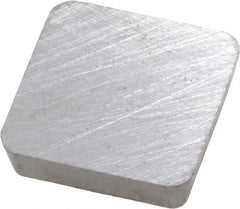 Interstate - SPG424 Grade I22 Carbide Turning Insert - Uncoated, 90° Square, 1/2" Inscr Circle, 1/8" Thick, 1/16" Corner Radius - Americas Industrial Supply