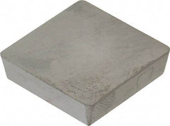 Interstate - SPG633 Grade I55 Carbide Turning Insert - Uncoated, 90° Square, 3/4" Inscr Circle, 3/16" Thick, 3/64" Corner Radius - Americas Industrial Supply